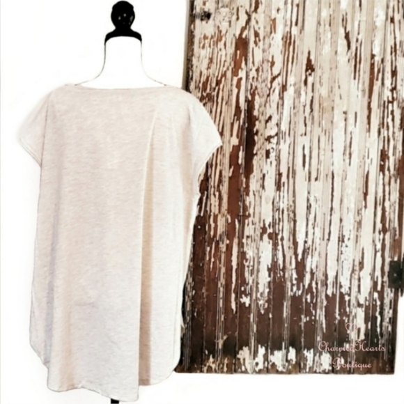 Anthropologie Tuscany Boatneck Tunic Top Size S - Picture 9 of 13